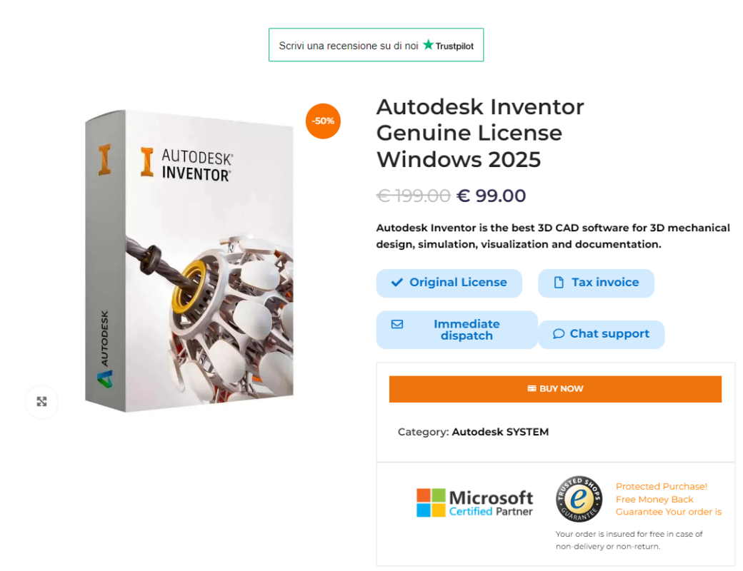 Autodesk Inventor Software